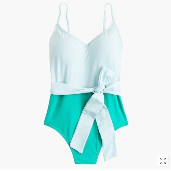 J. Crew Other - J. Crew color-block one pieces swimwear. Size 12. Style L2644
